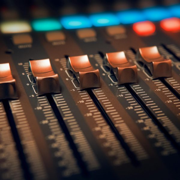 Sound mixing desk Sound mixing desk