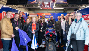 Networking group at Oulton Park.